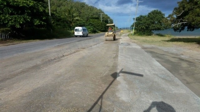 Road resealing